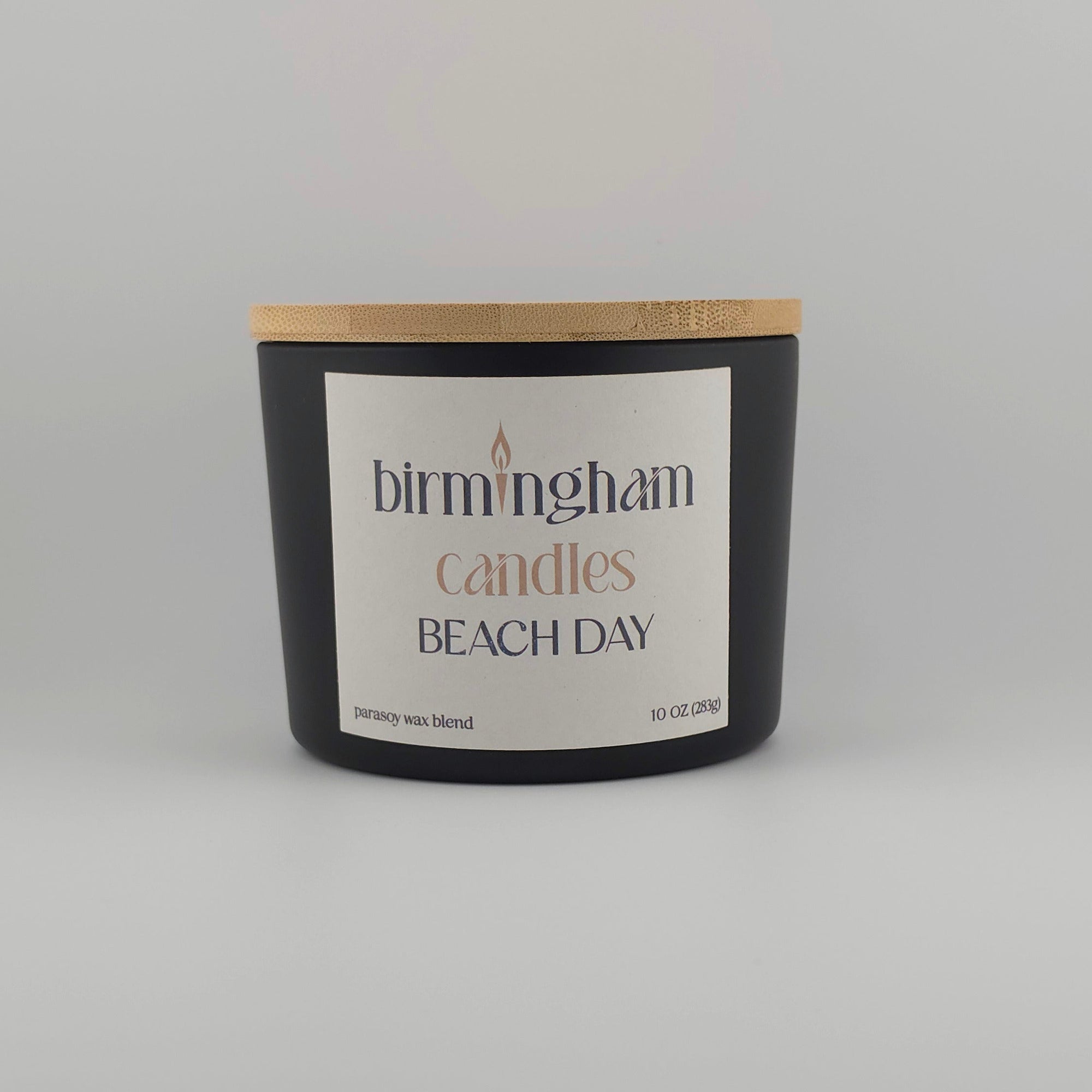 Beach Day Scented Parasoy Candle – Luxury Ocean Air & Sea Salt Fragrance