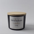 ONE Scented Parasoy Candle – Lavender & Warm Wood Soy Blend Fragrance