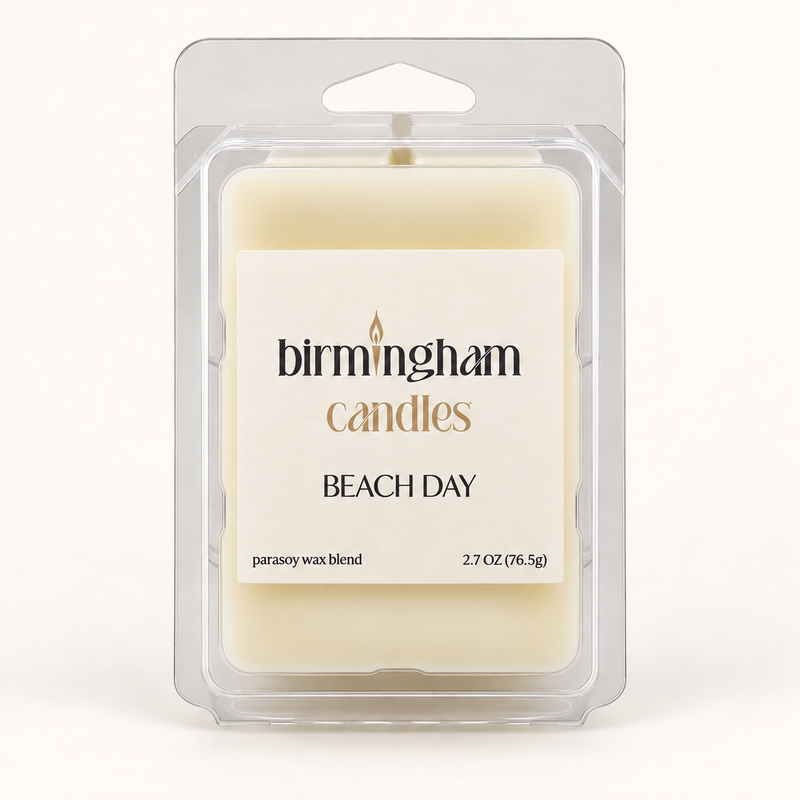 BEACH DAY Scented Parasoy Wax Melts – Ocean Breeze & Sea Salt Blend Fragrance