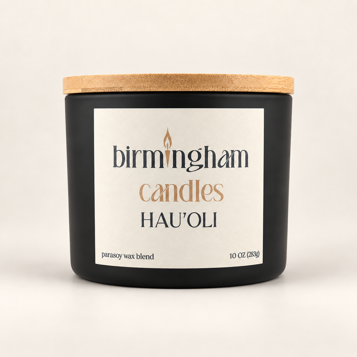 HAU'OLI Scented Parasoy Candle – Tropical Ocean Soy Blend Fragrance