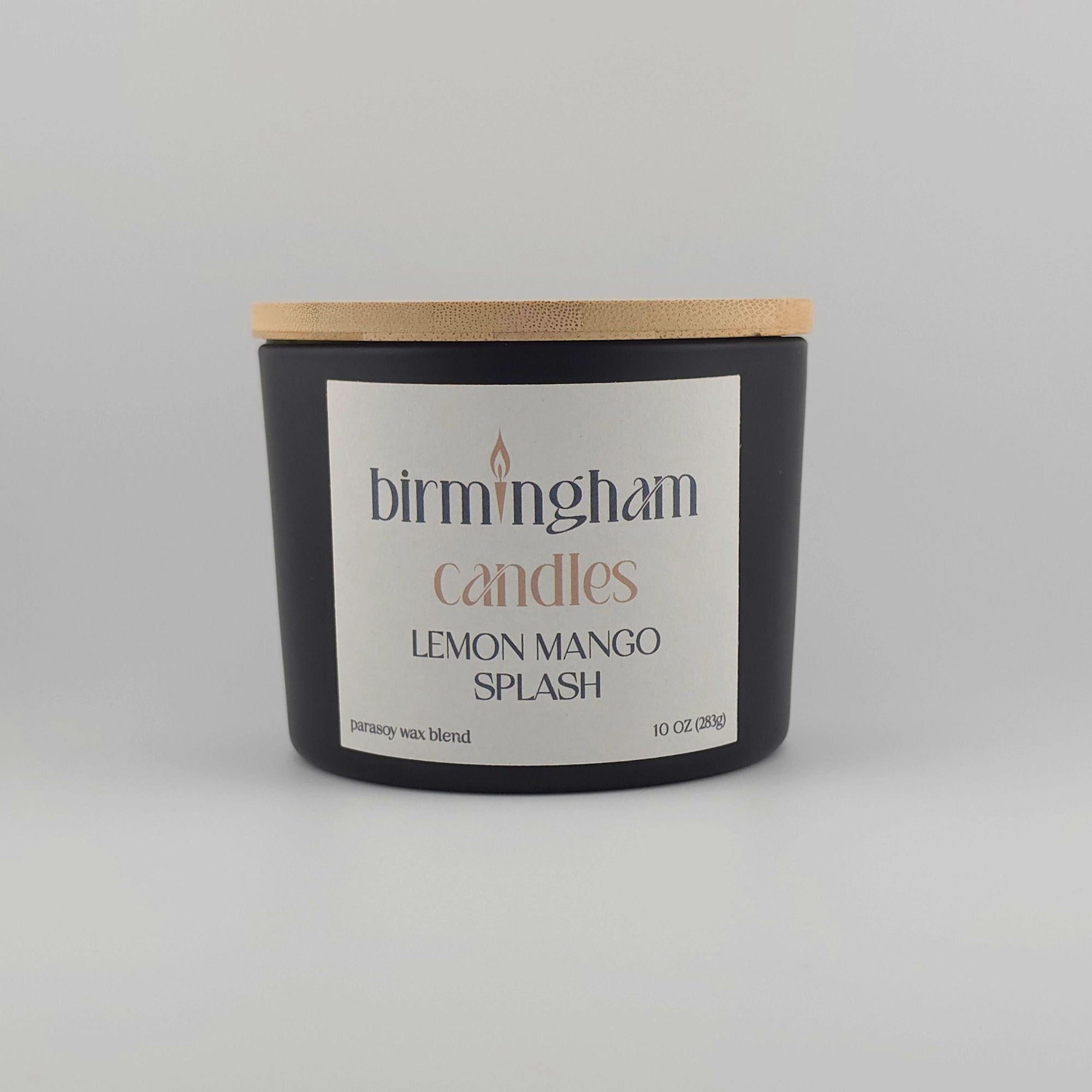 Lemon Mango Splash Scented Parasoy Candle – Tropical Citrus & Mango Fragrance