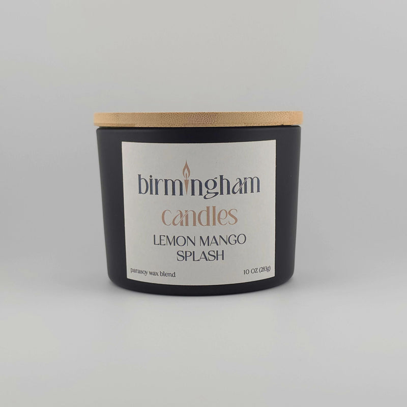 Lemon Mango Splash Scented Parasoy Candle – Tropical Citrus & Mango Fragrance