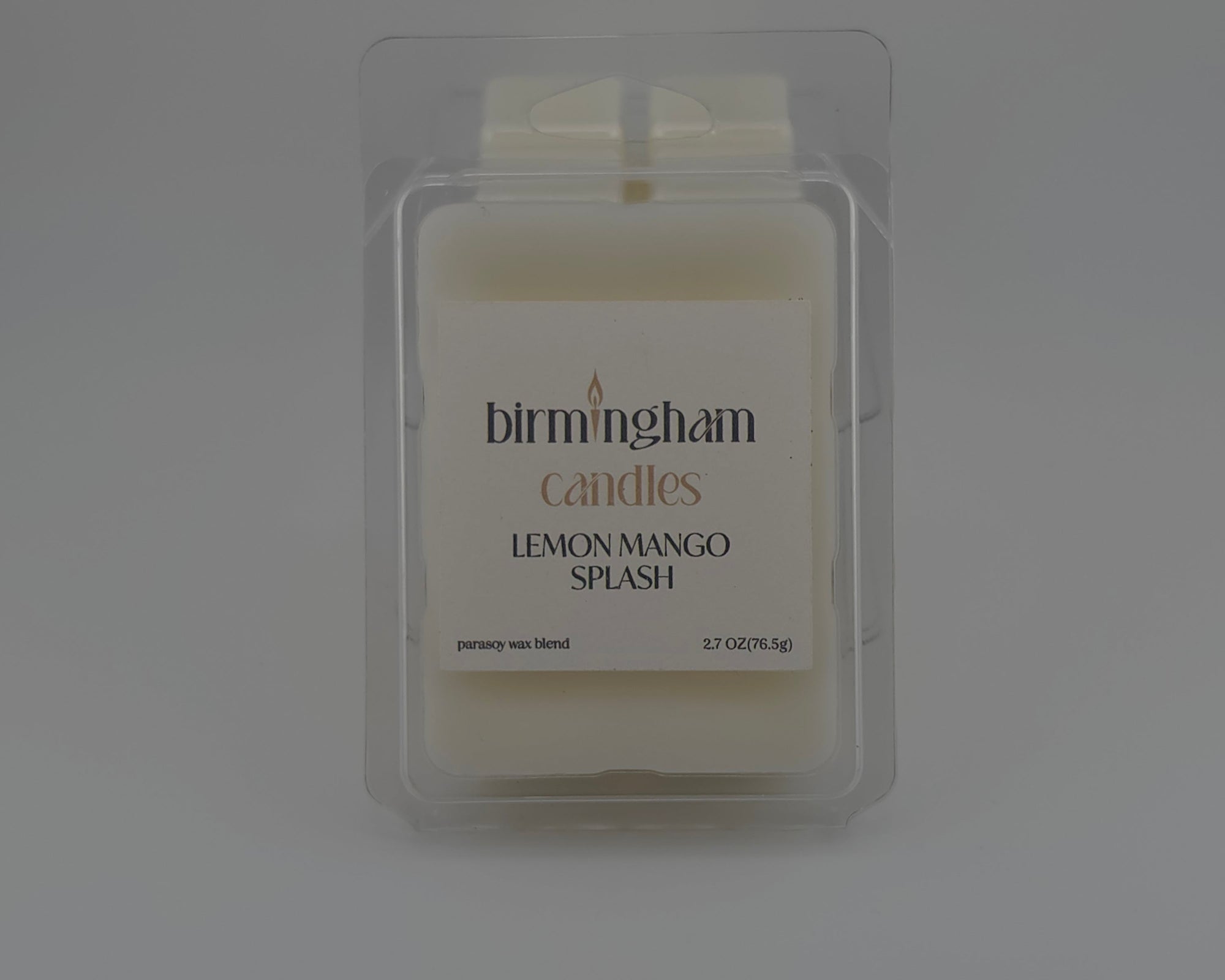 LEMON MANGO SPLASH Scented Parasoy Wax Melts – Tropical Citrus Blend Fragrance